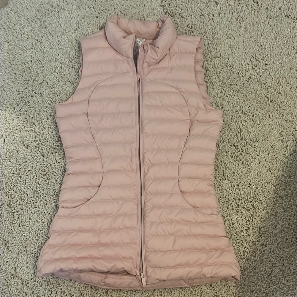 lululemon athletica Pink Puffer Vest